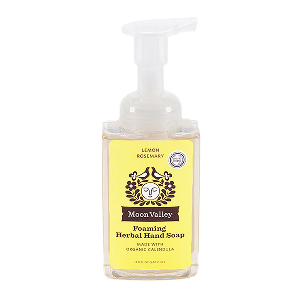 Lemon Rosemary Organic Foaming Hand Soap 01